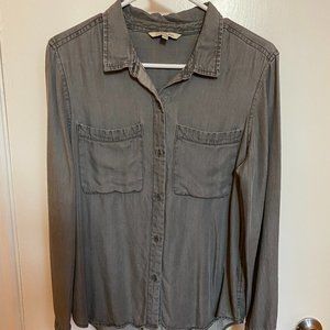 BUNDLE 3/$40: Calvin Klein Jeans - Long Sleeve Button Up Shirt - Medium